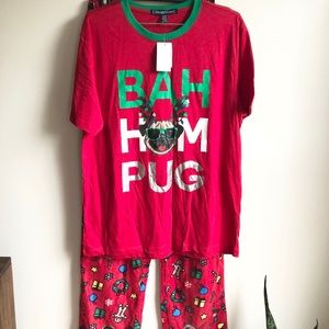 Men’s Pug Pajamas set (price firm)